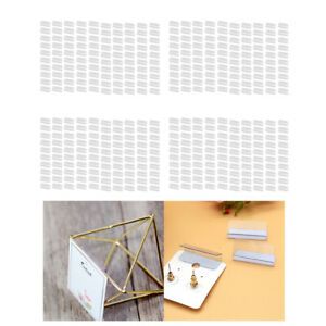 Jewelry Supply Self-Adhesive Earring Card Adapter 1x1&#034; (Package of 400)