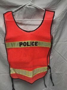 Police Officer REFLECTIVE Patrol Duty Traffic Safety Vest