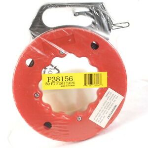 40 Foot 40&#039; Steel Fish Tape New Sealed - Cable Puller Electric Line Puller