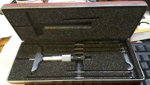 Starrett No. 449 0-6” Blade Type Depth Micrometers