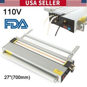 110V 27&#034;(700mm) Upgraded Acrylic Lightbox Plastic PVC Bending Machine Heater US