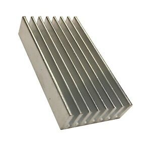 Transistor IC Heat Sink Aluminium 50x25x10mm