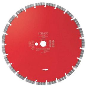 Diamond Saw Blade 14 in. x 1 in. EQD SPX Tuckpointing-Rim 23-Segments Steel Core