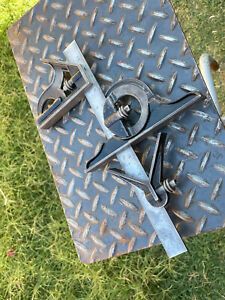 L.S. STARRETT 12&#039;&#039; COMBINATION SQUARE N0.4 GRAD HARDENED 4PC ,ATHOL,MASS.USA