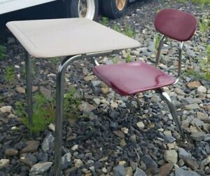 Melsur School Student Combo Desk Chair &amp; Desk Heavy Duty