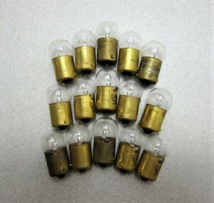 GE No. 71 Miniature Bulbs Qty 15 New 22V .18A