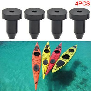 4PC Kayak Drain Valve Plug Rubber Water Stopper Waterproof Kayak Drain Holes P3