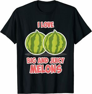 NEW LIMITEDFunny WatermelonDay Love big &amp; juicy Melons T-Shirt