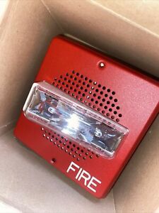 Genuine OEM COOPER WHEELOCK CH70-241575W-FR CHIME STROBE 24 VDC WH-107830 RED