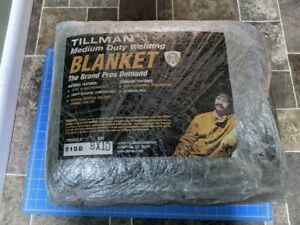 TILLMAN 615B 8 Ft x 10 FT Medium DUTY WELDING BLANKET FREE SHIPPING