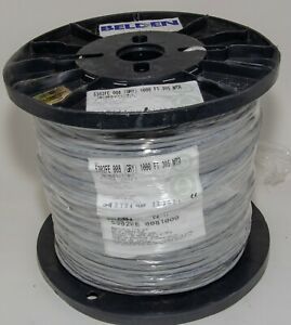 Belden 5302FE 18 AWG 4 Conductor Shielded CMR Riser Security Cable 1000ft Spool