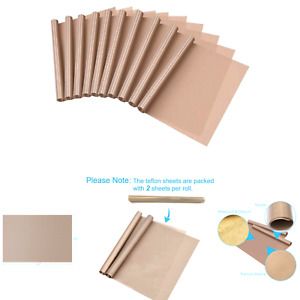 selizo 10 Pack Teflon Sheet for Heat Press Transfer Sheet Non Stick 12&#039;&#039;x16&#039;&#039;...