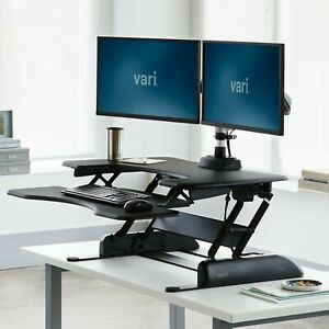 VARIDESK Pro Plus 49900 36 inch Adjustable Standing Desk - Black