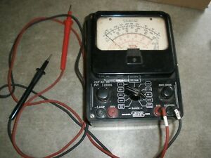 Vintage EICO Model 556 Ohm-Meter Untested