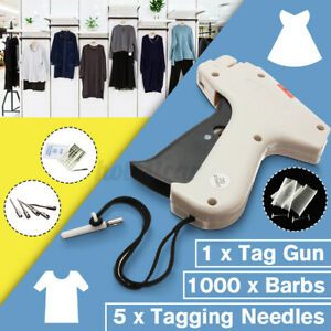 Clothes Socks Garment Price Label Tagging Tags Machine+1000 Barbs&amp;5 Steel  /