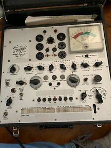 Hickok Model 750 Dynamic Mutual Conductance Tube Tester - Manual Included
