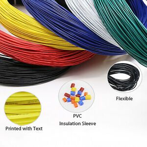 Multi-Stranded  PVC Electronic Wire Cable UL1007 Tinned Copper 30\28\26\24\22AWG
