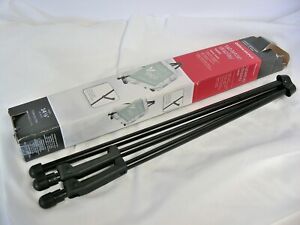 Office Depot Table Top Display Easel Black Metal NEW