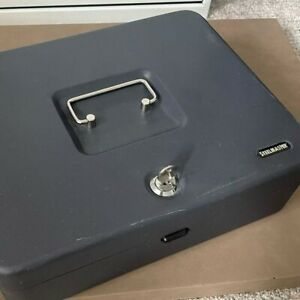 SteelMaster Locking Cash Box With Key