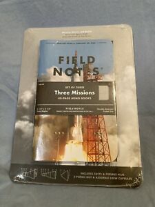 Field Notes Three Missions FNC-39 Memo Books Set Of 3 Limited Edition