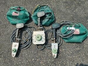 ( LOT OF 3 ) MC ELROY POLYPROPYLENE PIPE FUSION HEATERS W/ SOCKETS    .99 NR
