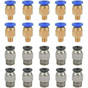 Pneumatic Fitting Push To Connect Replacement PC4-M10 PC4-M6 Accessories
