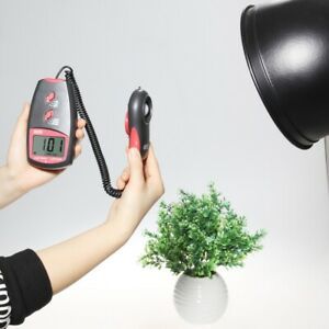 US High Accuracy 50,000 Lux Digital LCD Light Meter Photometer Range Luxmeter