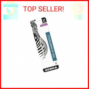 Zebra Steel M Mechanical Technical Pencil Eraser Refills 7-Count