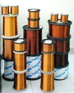0.25 mm 30 AWG Gauge 1800 gr ~3900 m (4 lb) Magnet Wire Enameled Copper Coil