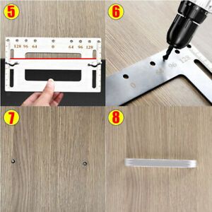 Stainless Steel Handle Punch Locator for Woodworking Drilling and Punching
