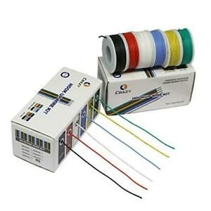 Hook up Wire Kit (Stranded Wire 18AWG D-(red+blue+green+yellow+white+black)