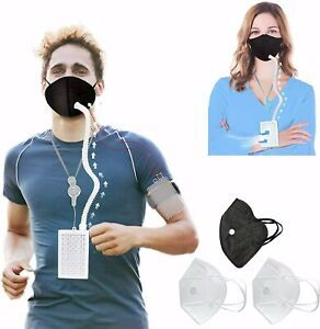 Electrical Air Purifying Respirator with 1 HEPA Filter and 2 Reusable Mask