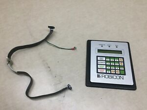 Robicon 460A68.20 Rev J VFD Operation Keypad w/ Cable
