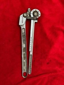 Vintage RIDGID Tube Bender No 395 USA Radius 5/16 OD 11/16 R