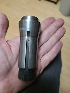 Van Norman collet  50V 7/16&#034;  thread 1 1/8   OAL 4.020  nose diameter 1.275&#034;