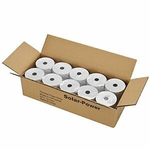 Solar-Power 3 1/8 Thermal Paper 10 Rolls for POS Cash Register Receipt Paper ...