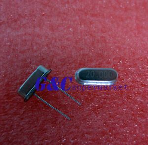 200PCS 20MHz / 20.000 MHZ Crystal Oscillator HC-49S C2