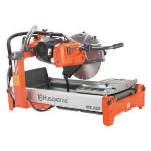 HUSQVARNA 967285201 Masonry Saw,Wet,14 in Blade Dia.