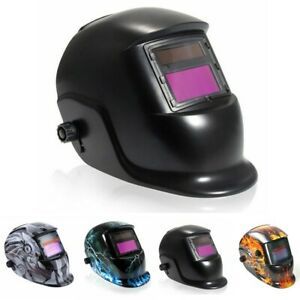NEW Auto Darkening Welding Helmet Mask Welders Grinding Function Solar Power X1