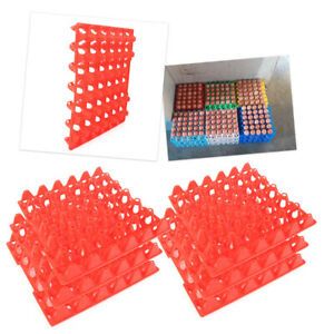 6 Packs Egg Trays for Incubator Storage Holds 30 Poultry Egg