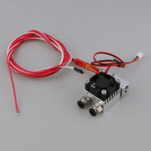 2 IN 1 OUT J-HEAD SINGLE HEAD DOUBLE COLOR REMOTE EXTRUDER HOT END MIX EXTRUSION