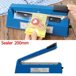 8&#034; Heat Sealing Machine Impulse Sealer Seal Machine Poly Tubing Plastic Bag Kit