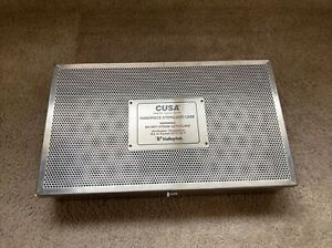 Cusa Ultrasonic Surgical Handpiece Sterilization Case 18” X 10-5/8” X 3-1/2”