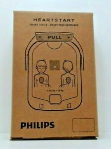 Philips OnSite Pediatric Infant Child Electrode Pads- M5072A 2023-07-14 New!