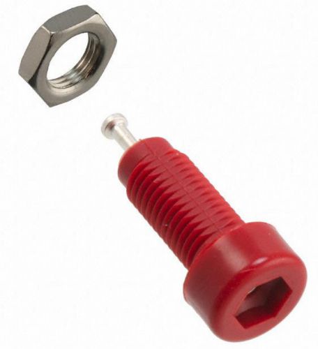 CONN JACK TIP INSUL DELUXE RED P/N:105-0602-001 QTY: 1