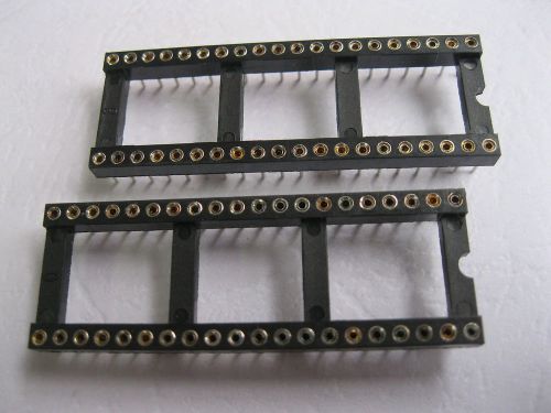 2 pcs ic socket adapter 40 pin round dip high quality for sale