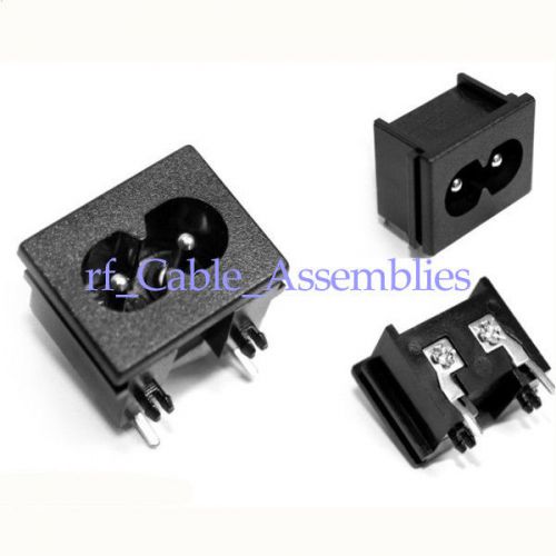 2 Pin Figure 8 Type IEC AC 2.5A 250V Inlet Plug Power Socket
