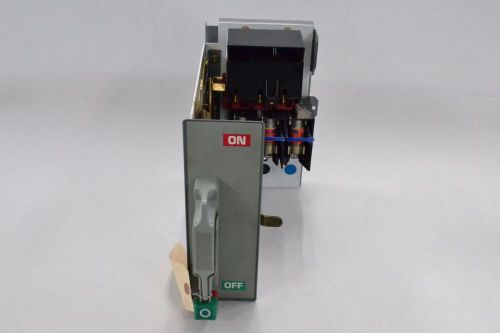 Square d hu100-3mc6 fusible disconnect 3p 100a amp mcc bucket feeder b323538 for sale