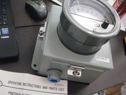 Dwyer photohelic pressure switch / gage 3002-srh-wp new for sale