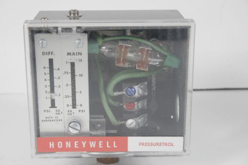 Honeywell Pressuretrol L604A 1169 2 / L604A11692